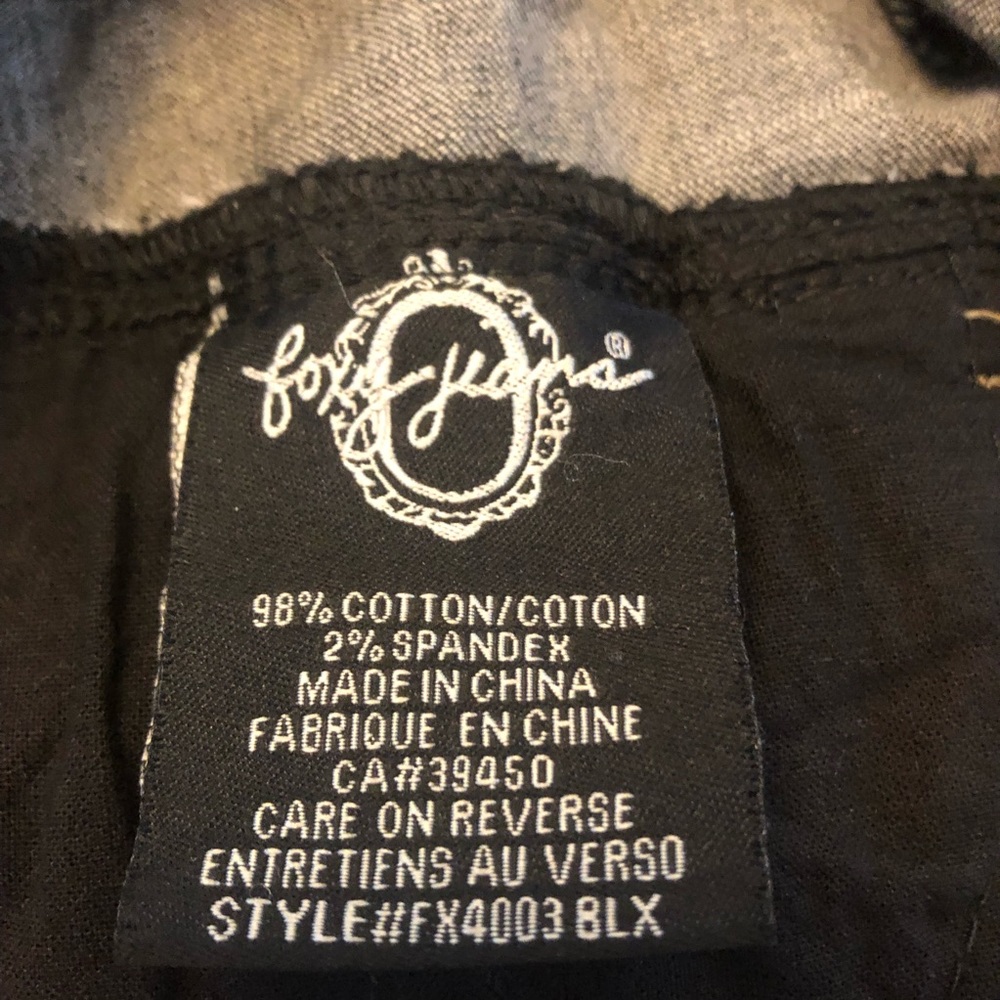 FOXY JEANS black denim dress - Picture 14 of 15
